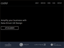 Tablet Screenshot of codal.com